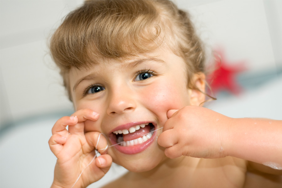 Dr Nita Pai's Kids Dental Sydney-Flossing